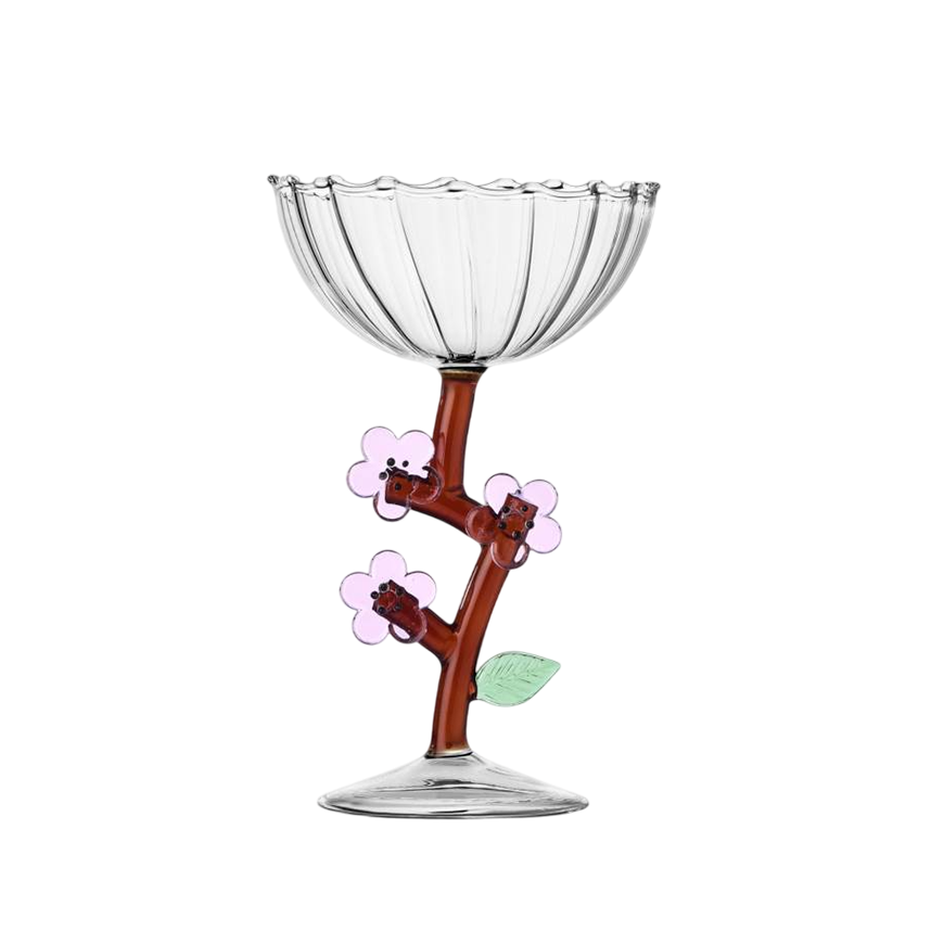 Ichendorf Milano BOTANICA Champagne Bowl Peach Blossom