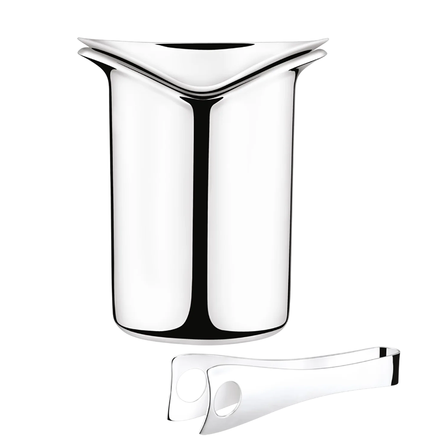 Georg Jensen Wine&Bar Ice Bucket with Tongs