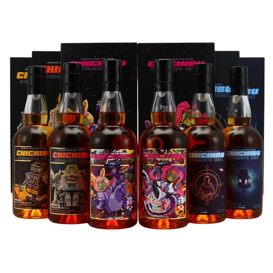 Chichibu intergalactic Series Single Malt Edition Set of 6