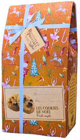 Biscuiterie de Provence Organic Christmas cookies with candied fruits 120g