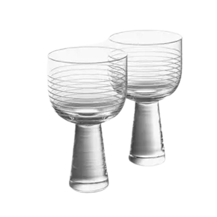 Lasvit Otto Red Wine Glasses Set of 2
