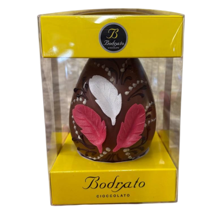 Bodrato Milk Chocolate Easter Egg Feathers 110g