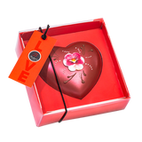 Bodrato Milk Chocolate Heart Glitter 80gr