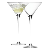 LSA Bar Cocktail Glass 275ml Clear Set of 2