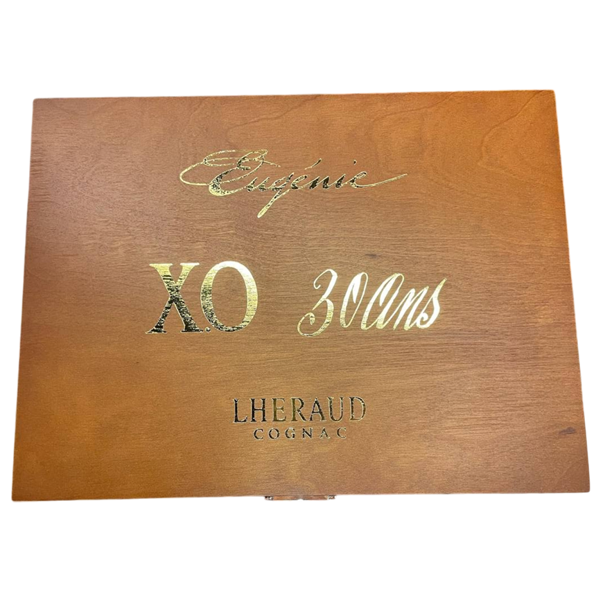 Lheraud XO Eugenie 30 YO Cognac Coffret With 2 Glasses 70cl