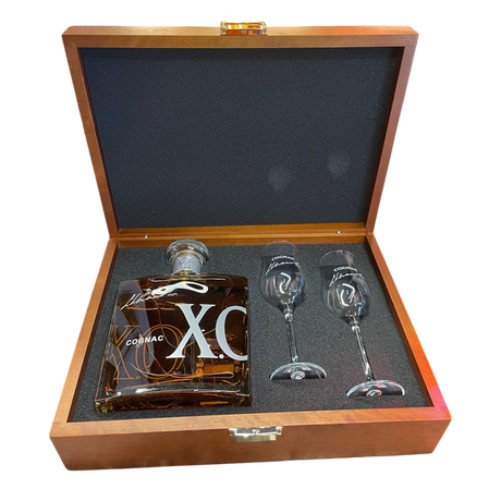 Lheraud XO Eugenie 30 YO Cognac Coffret With 2 Glasses 70cl