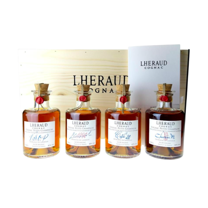 Lheraud Coffret Degustation Armagnac 4x20cl