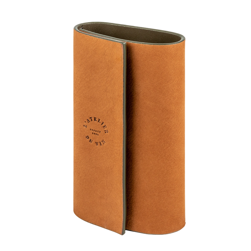 L'Atelier Du Vin Corkscrew in Leather Pouch Bilame Nomad