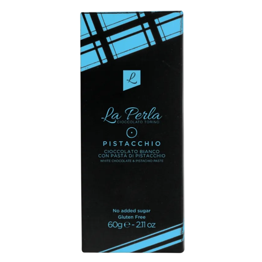 La Perla Chocolate Puro Pistachio 60g