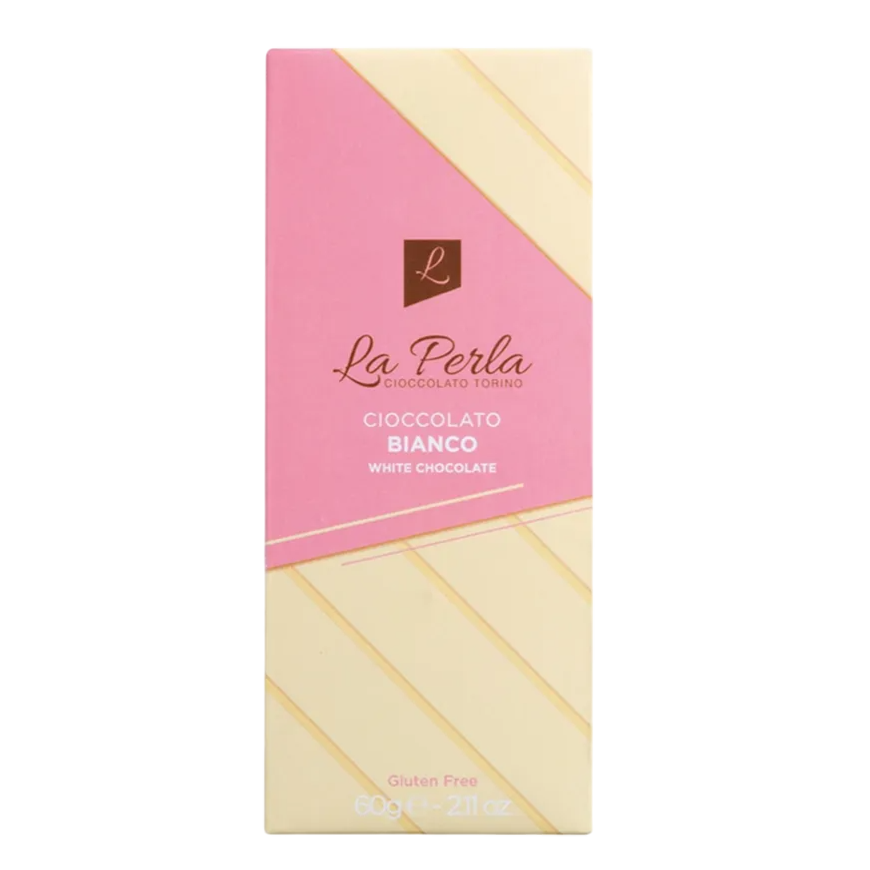 La Perla Chocolate Cioccolato Bianco 60g