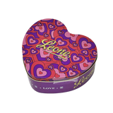 Leone Cri Cri Dark Chocolate Heart Tin 100g
