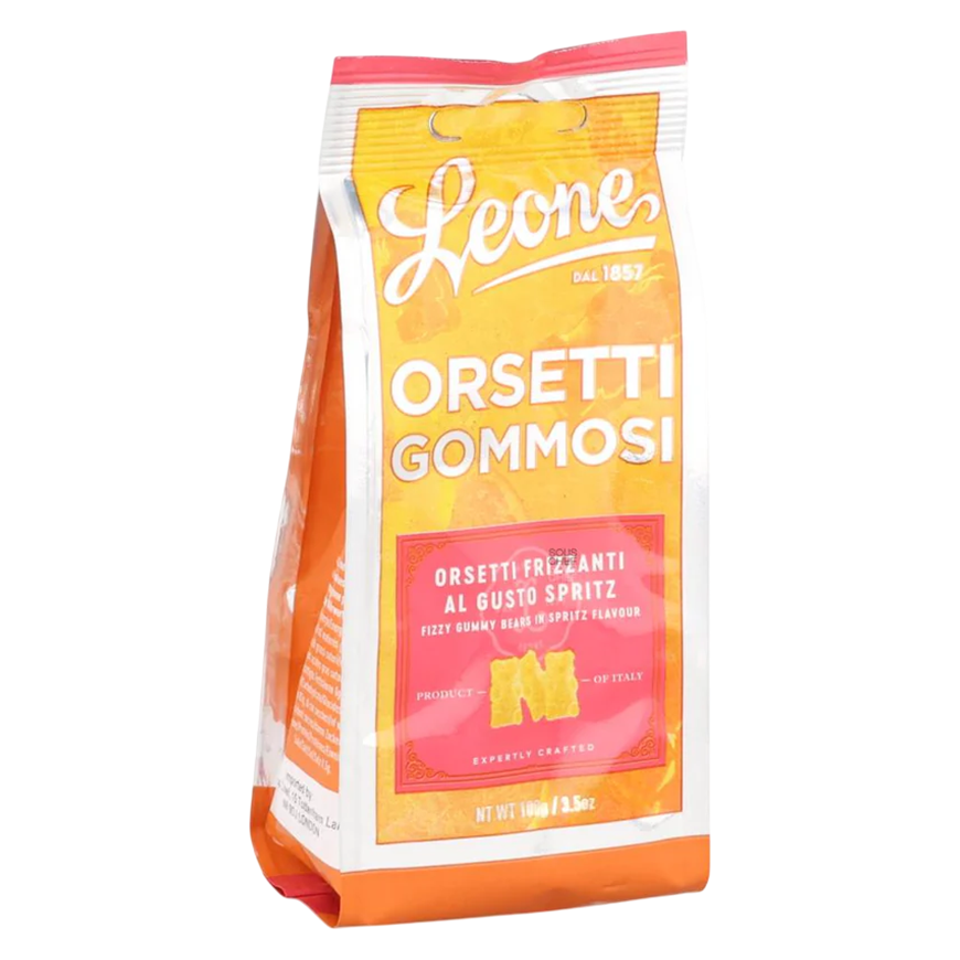 Leone Cocktail Gummy Bears Spritz Bag 100g