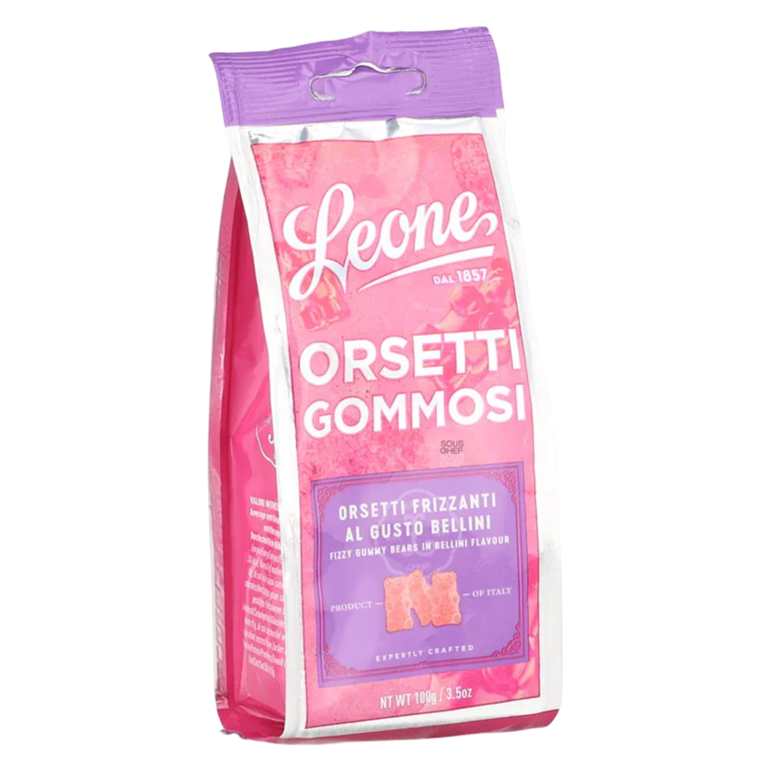 Leone Cocktail Gummy Bears Bellini Bag 100g