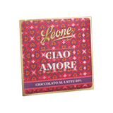 Leone Milk Chocolate Tablet 40% Greeting Card Love 70g