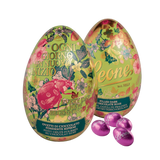 Leone Secret Garden Milk Chocolate Eggs In Tin Easter Egg 90g