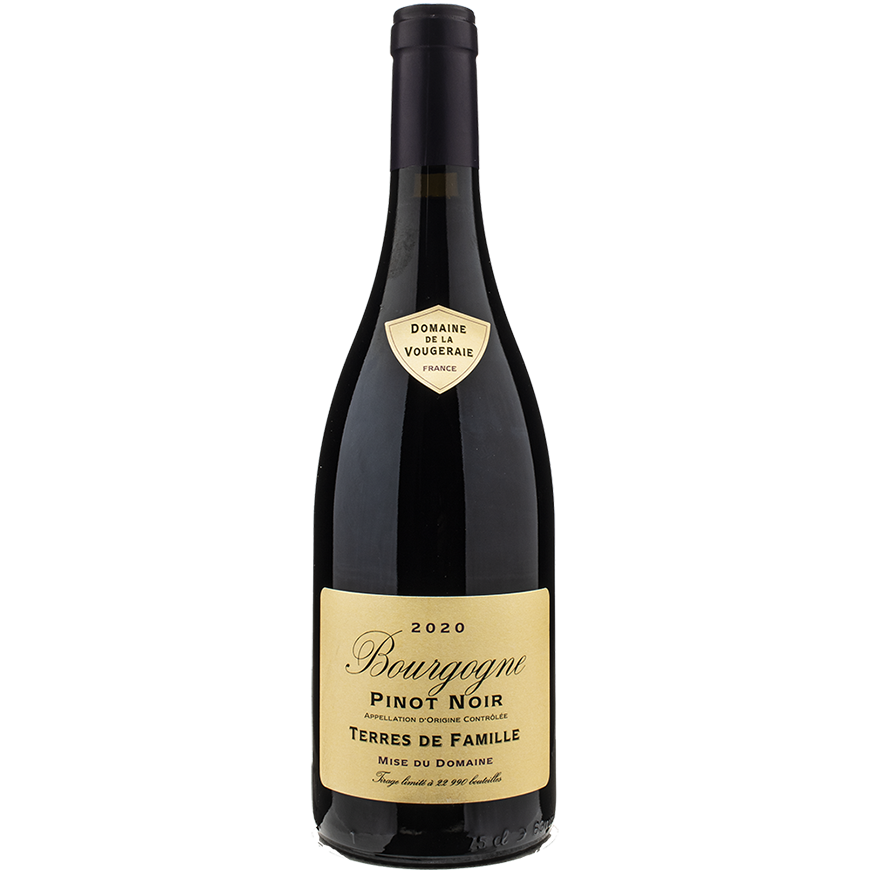 Domaine de la Vougeraie Bourgogne Pinot Noir Terres de Famille 2020