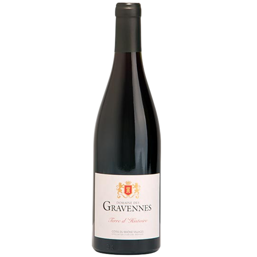 Domaine des Gravennes Cotes du Rhone Villages Suze-la-Rousse Terre d'Histoire 2018