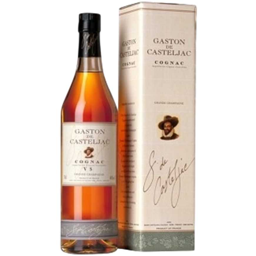 Gaston de Casteljac V.S. Grande Champagne Cognac Gift box 70cl