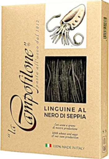 Pasta Squid ink Linguine