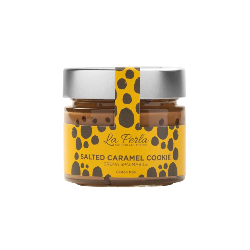 La Perla Chocolate Spread Salted Caramel Cookie 150g