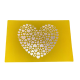 Bandit Manchot Leather Postcard "Heart" 10x15 cm