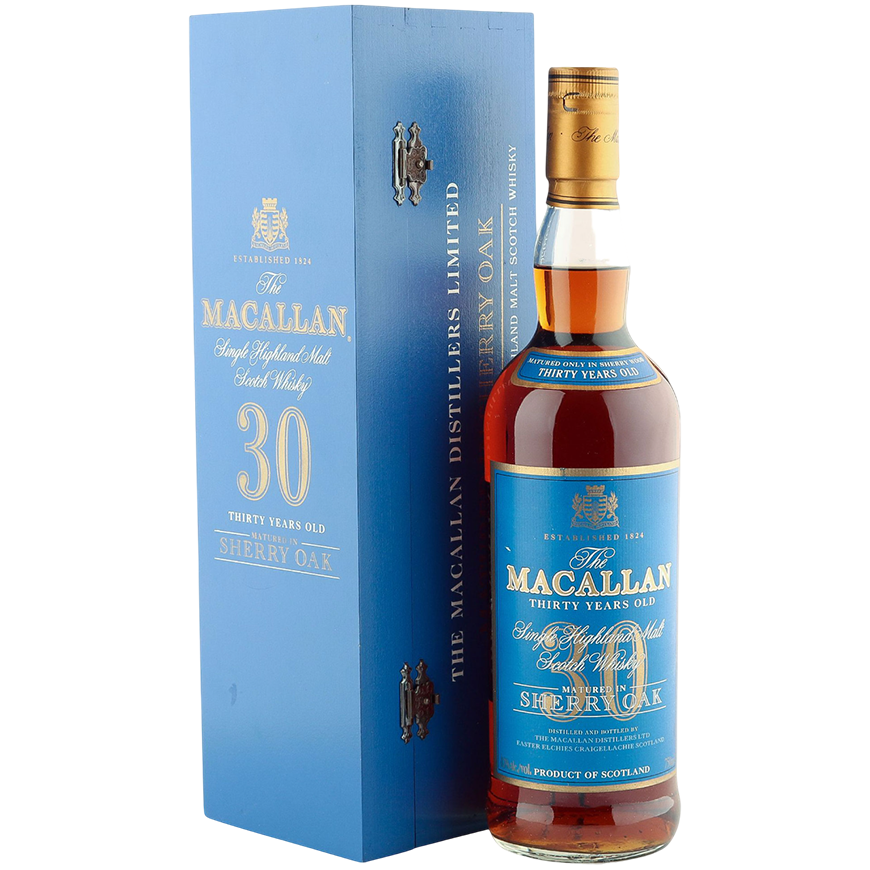 Macallan 30 Sherry Oak Blue Label 70cl