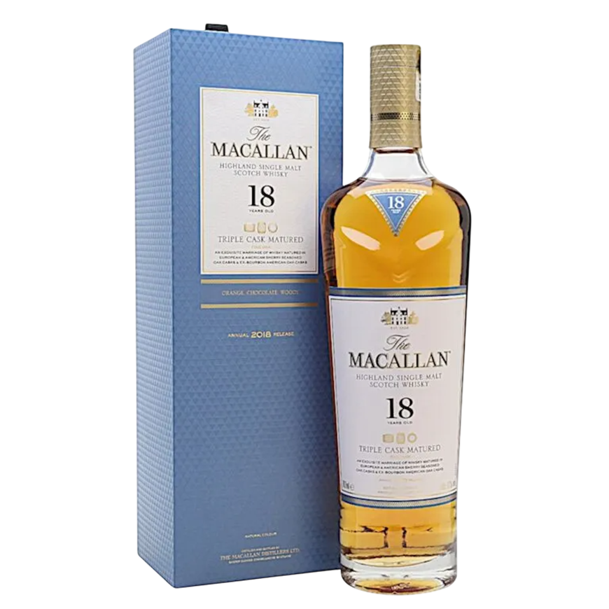 Macallan 18 YO Triple Cask 2018 Release 70cl