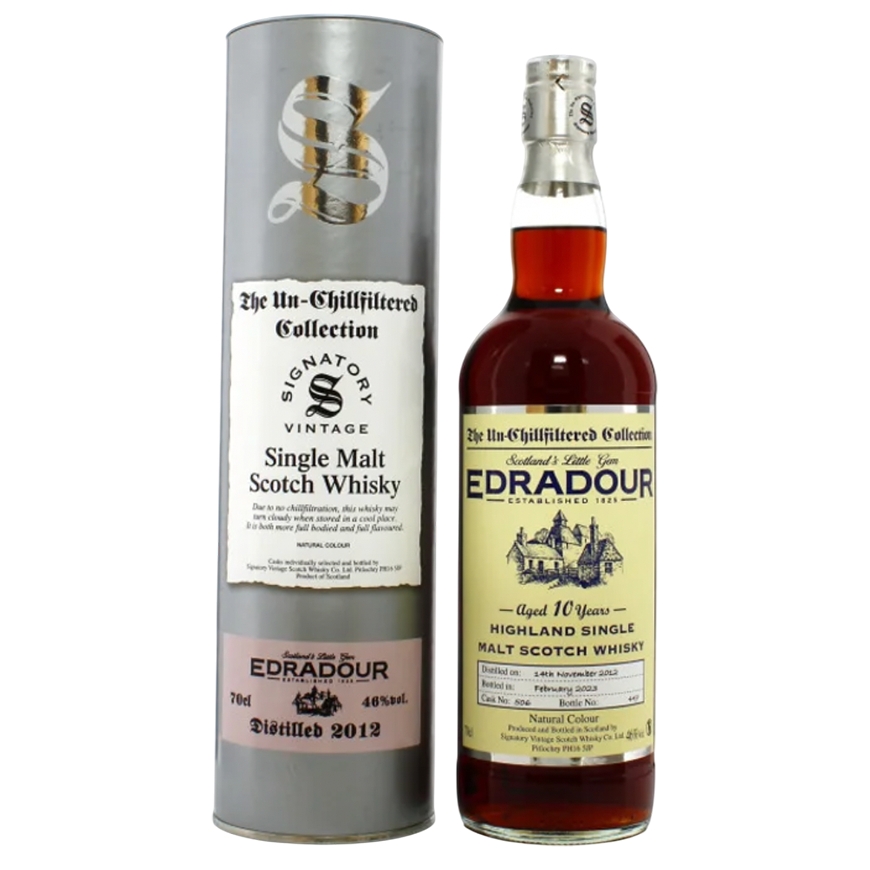 Edradour 10 YO The Un-Chillfiltered 70cl