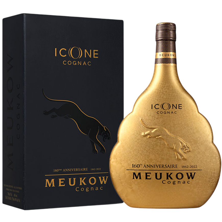 Meukow Icon 160 Gold Gift Box 70cl