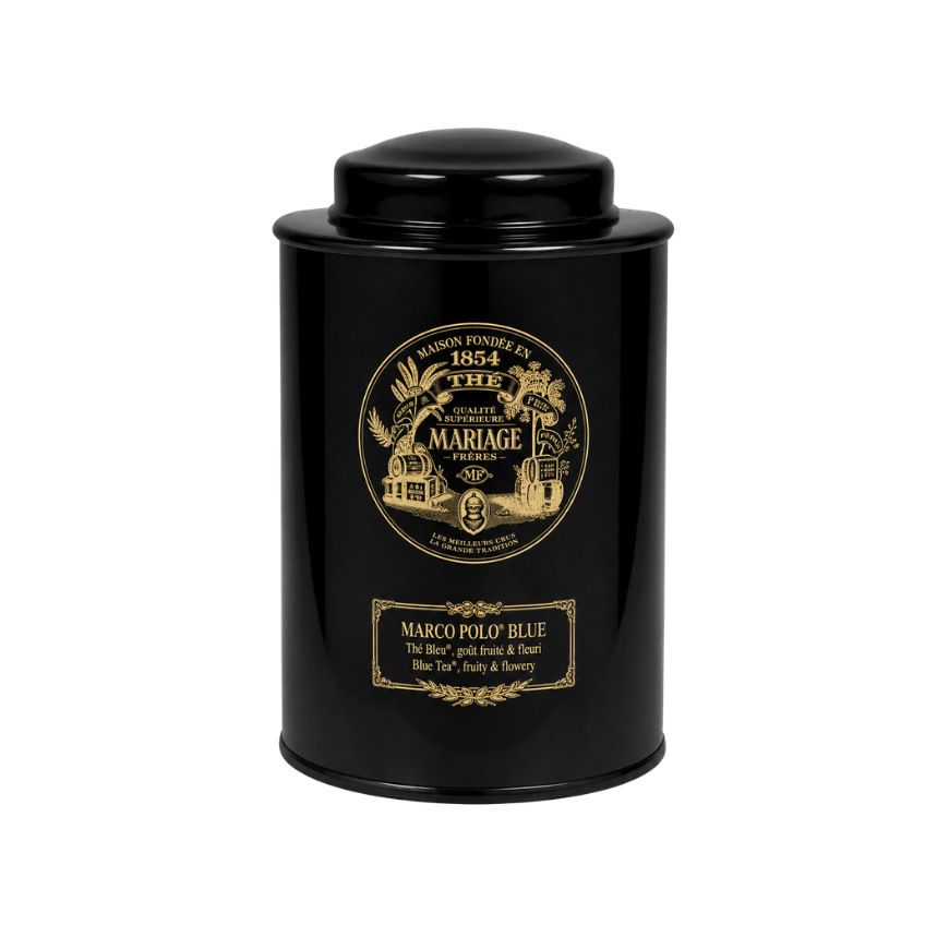 Mariage Freres Marco Polo Blue Tea In a Jar