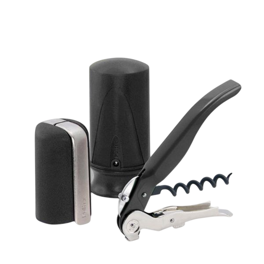 Pulltex PWC Wine and Champ Starter Set of 3pc Black