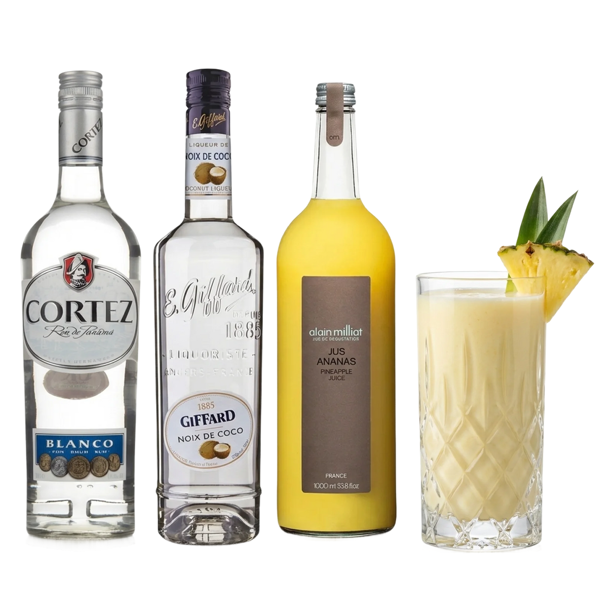 PINA COLADA Cocktail set