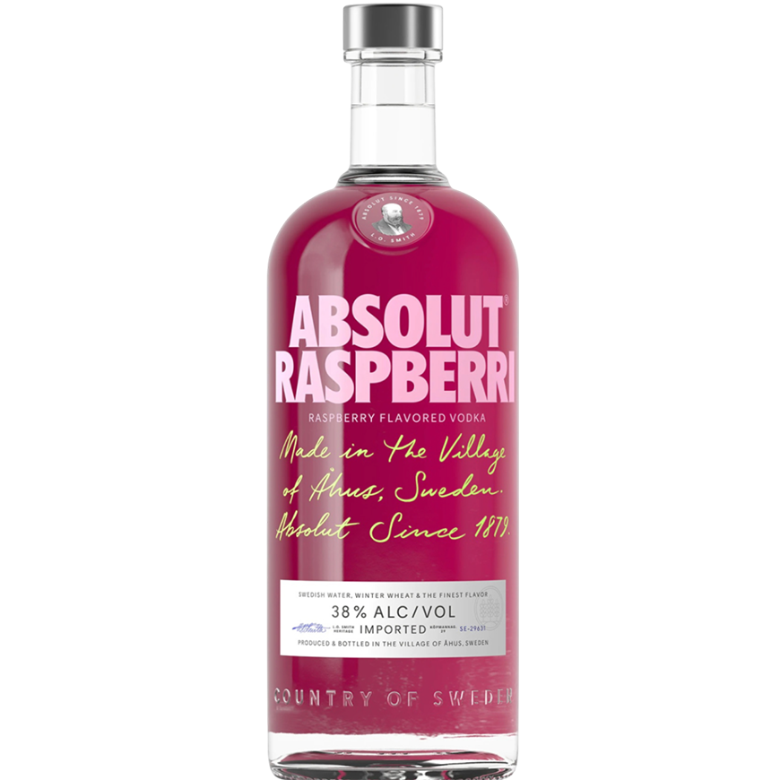 Absolut Raspberri Vodka 100cl