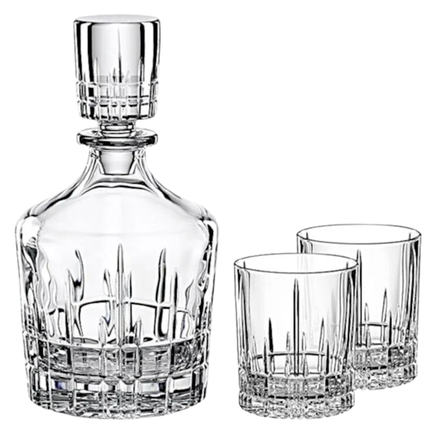 Spiegelau Perfect Serve Collection Whisky Set 1 Carafe 0,75 l + 2 tumblers