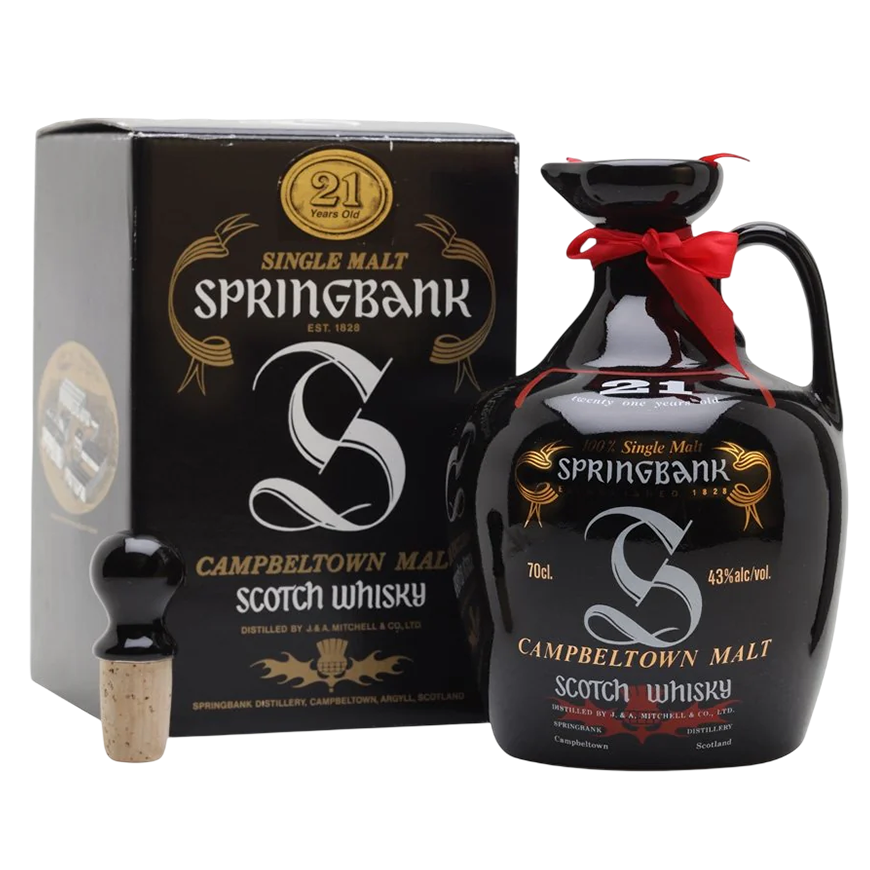 Springbank Ceramic Jug Decanter Limited Edition 70cl