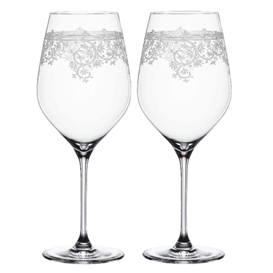 Spiegelau Arabesque Bordeaux Glass Set of 2