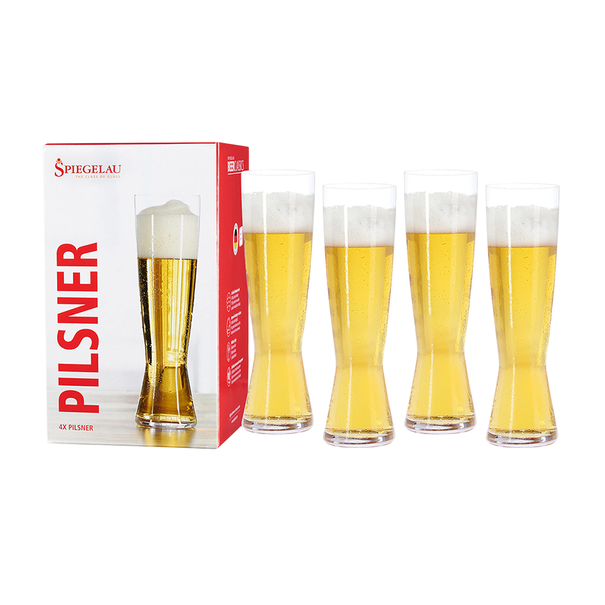 Spiegelau Pilsner Beer Classic Glass Set of 4