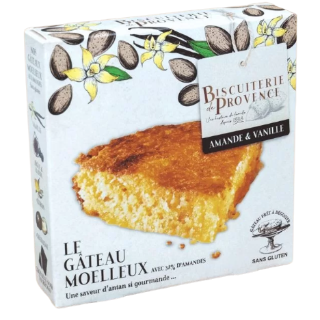 Biscuiterie de Provence Le Gateau Moelleux Amandes & Vanille 240g