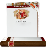 Romeo Y Julieta Romeo No.2 Tubos Box of 5