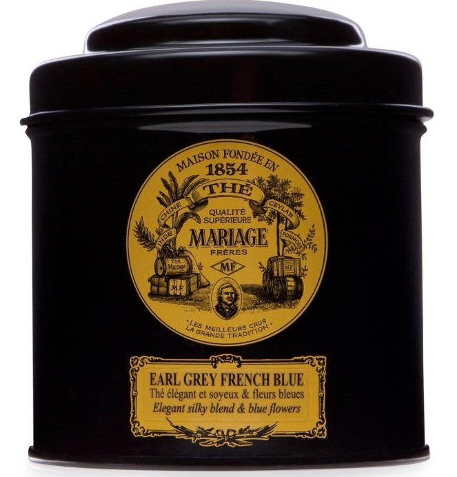 Mariage Freres Earl Grey French Blue Bte Tea In a Jar