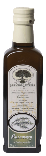 Frantoi Cutrera Condimento A Base Di Olio Extra Virgin Al Rosmarino 250ml
