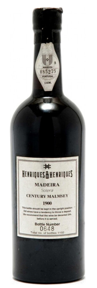 H&H Madeira Century Malmsey Solera 1900