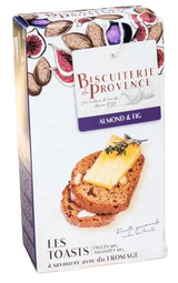Biscuiterie de Provence Les Toasts a Fromage Amande & Figue 120g