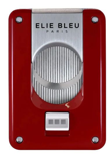 Elie Bleu Cigar Cutter Hi Gloss Red Lacquer