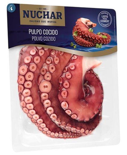 Nuchar Cooked Octopus 3 Legs 200g