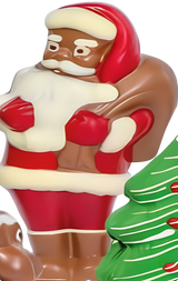 Bodrato Dark Chocolate Santa Claus 170g