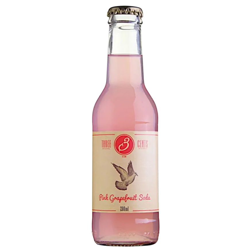 Three Cents Pink Grapefruit Soda 20cl