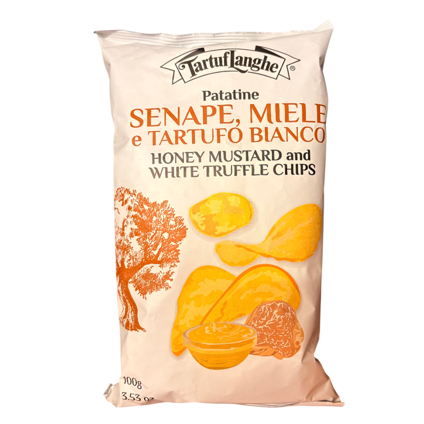 TartufLanghe Mustard Honey and White Truffle Chips 100g