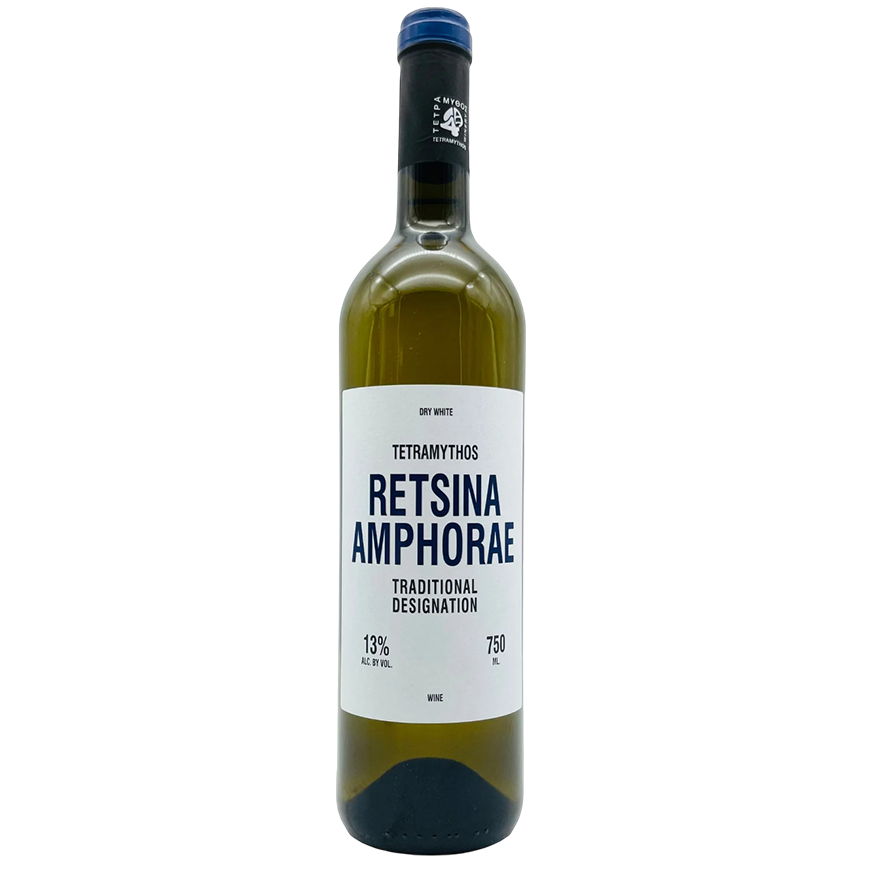 Tetramythos Retsina Amphorae Traditional Designation