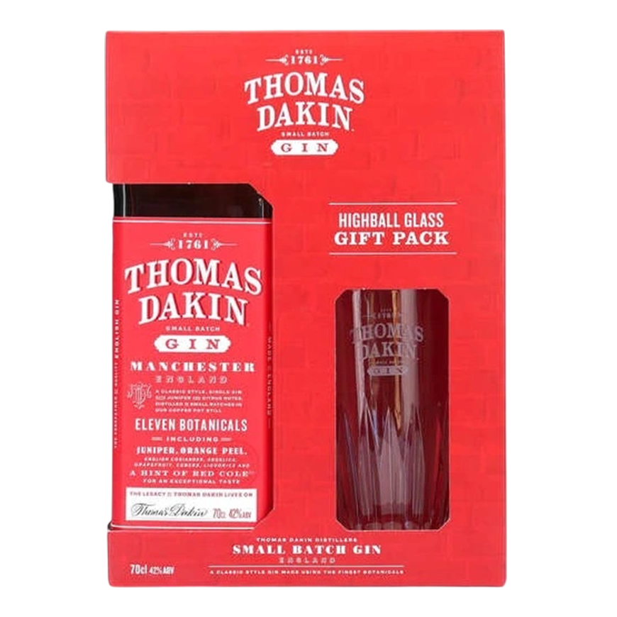 Thomas Dakin Gin Gift Pack 70cl
